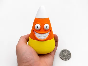 Figura decorativa: Creepy Candy Corn Halloween Figure Desk Decor — vista de referencia 5