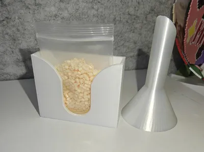 Perler Bead Self-Sealing Bag Loader