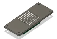 Plate_Ledmatrix, 0.2mm layer, 2 walls, 15% infill