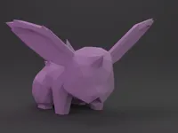 Figurine low poly Nidoran — photo 2