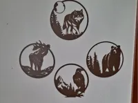 Forest Animals Design - Brown Edition