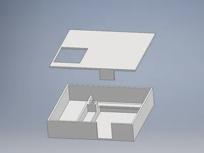 ESP home assistant Humidity & Temp Sensor Case 