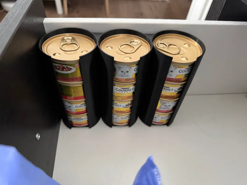 Purina Gourmet cat food holder