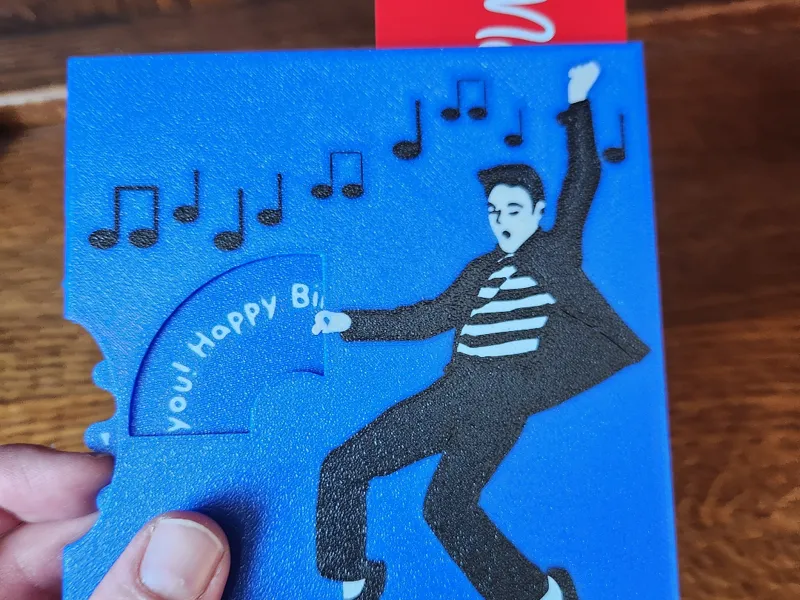 Interactive Gift Card - The King