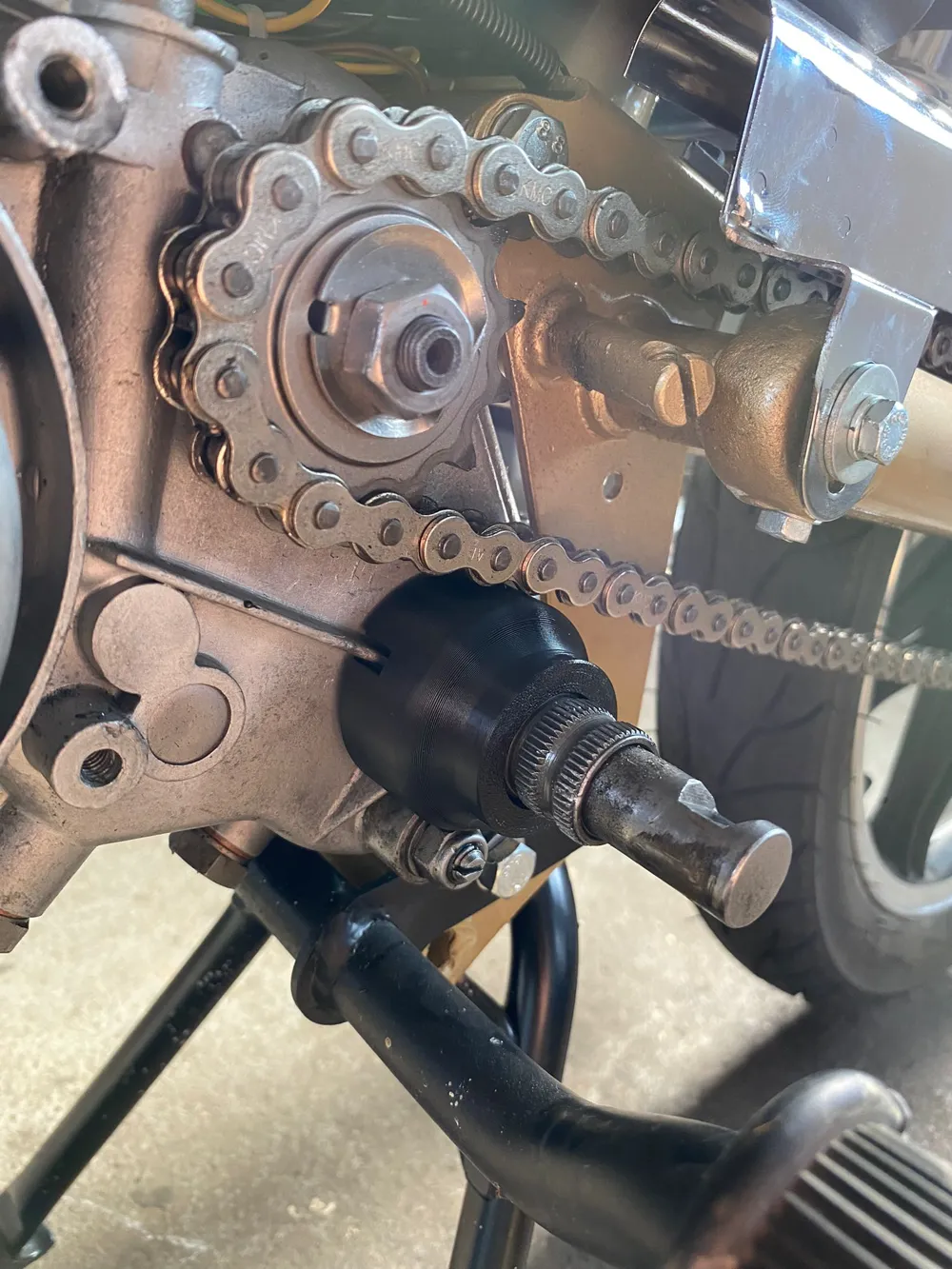 Engine Casing Protection Chain - Kreidler 4/5 Speed - Free 3D Print ...