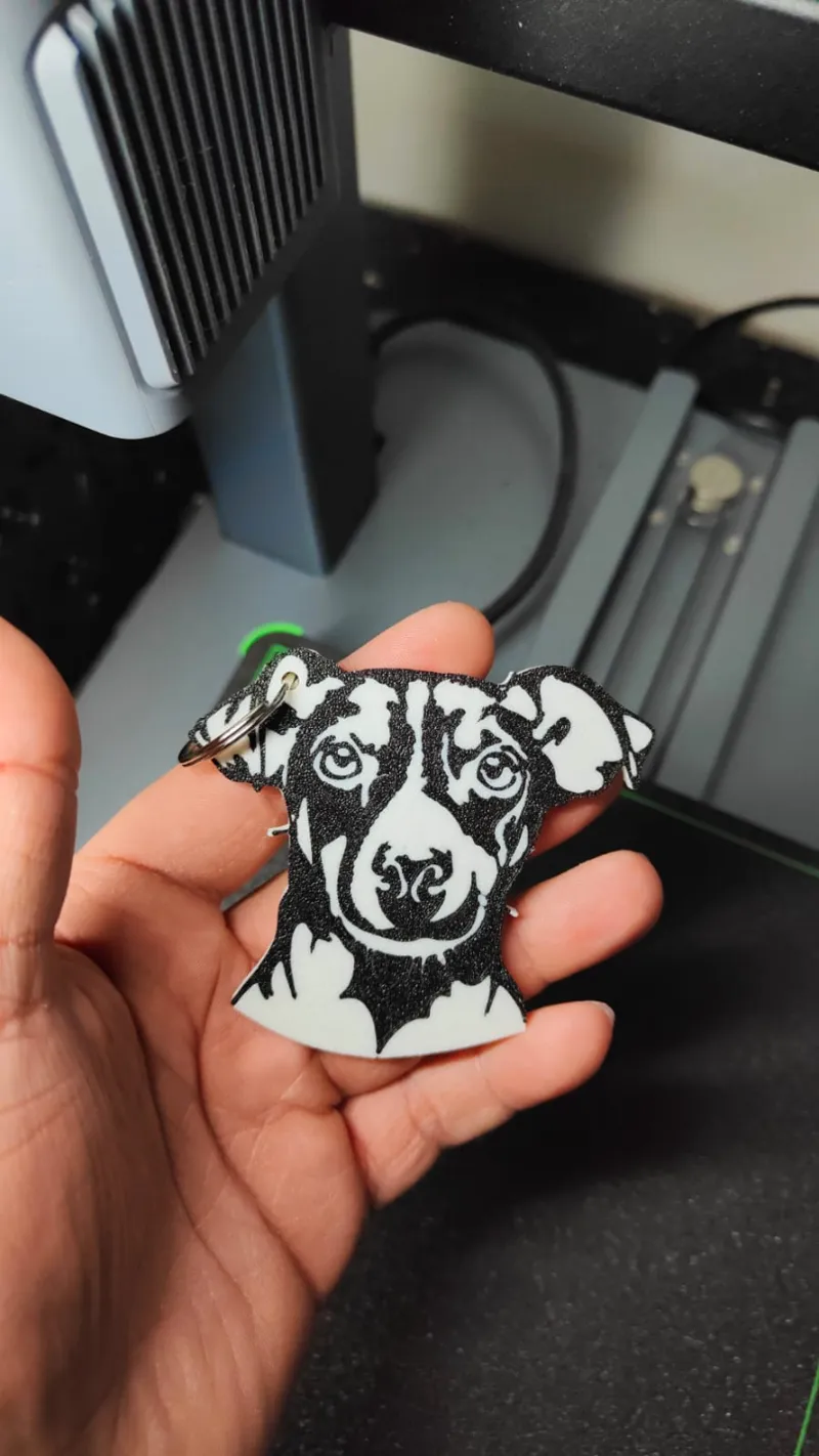 Jack Russell terrier Keychain