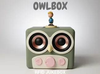 Owlbox - RFID tag  speaker for kids - Phoniebox