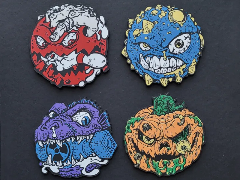 SurlySpheres Coasters