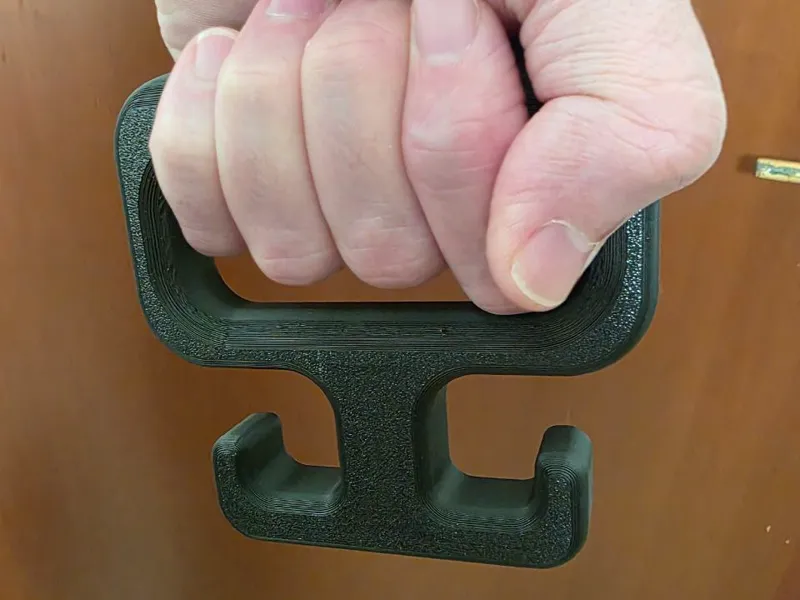 Strong shopping bag handle