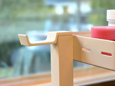 Headphone Hook for Ikea Vattenkar shelf