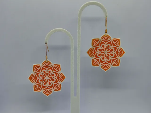Aretes Loto Radiante