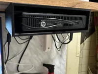 Support mini PC à visser sous étagère — photo 2