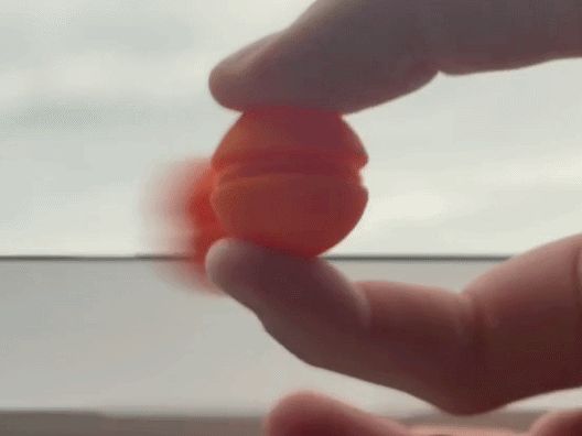 Spinning fidget-balls