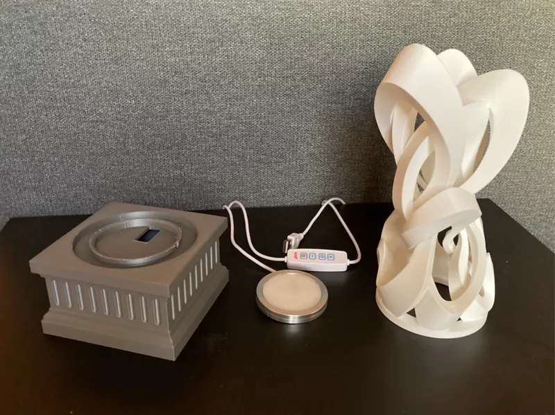 Sculpture lamp for led kit 001