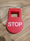 With white inlay letters