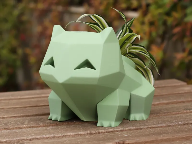 Bulbasaur Planter - Low-poly Edition