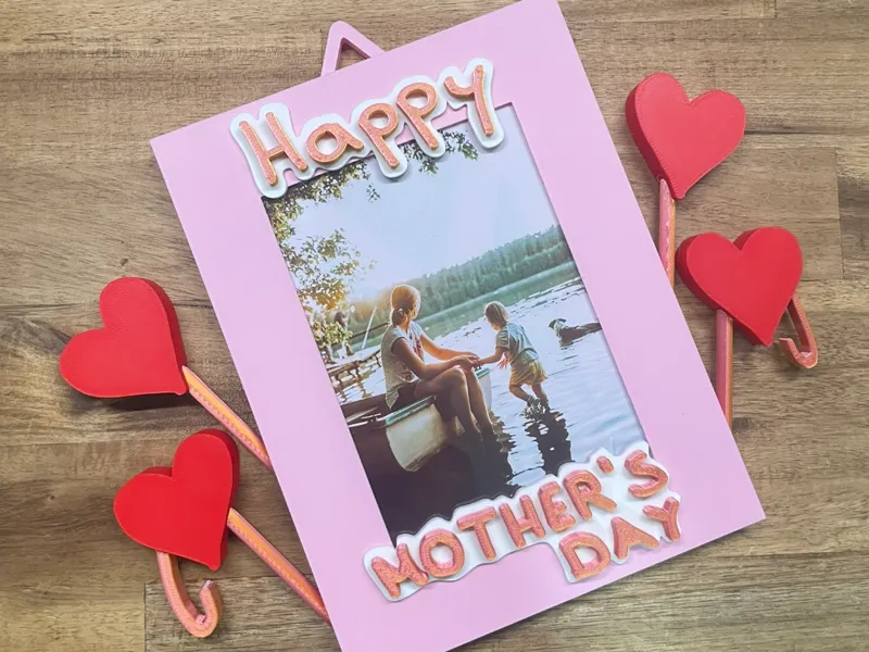 Happy Mother's Day Photo Frame with Box