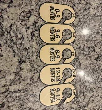 Baby Clothes ID Tag