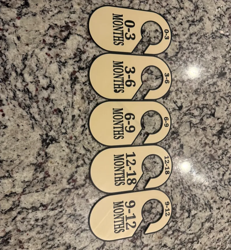 Baby Clothes ID Tag 