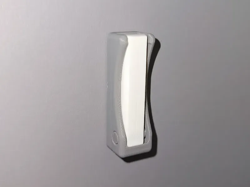 Tiny folding hook for light objects
