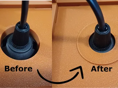 Bottom connector for Kumiko E27 Lamp base