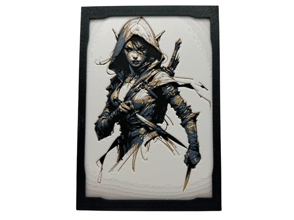 D&D Character Concepts - Drow Assassin