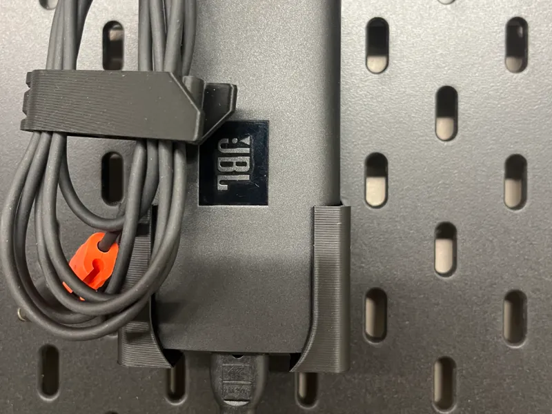 JBL Extreme charger holder for IKEA Skadis