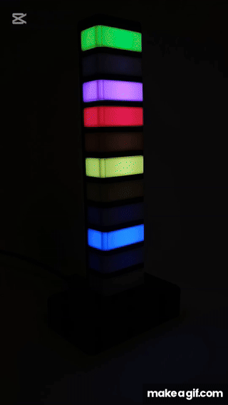 Miniatura 2 do modelo 3D Modular pixel led profile lamp