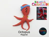Octopus magnet - multi color