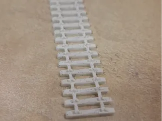 Train tracks TT scale