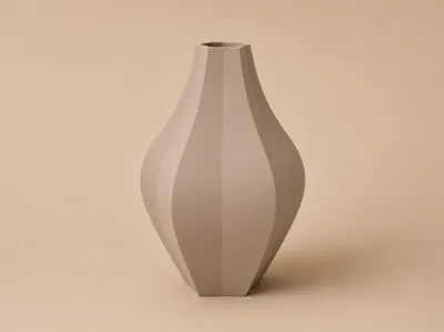 Twisted Decorative Vase