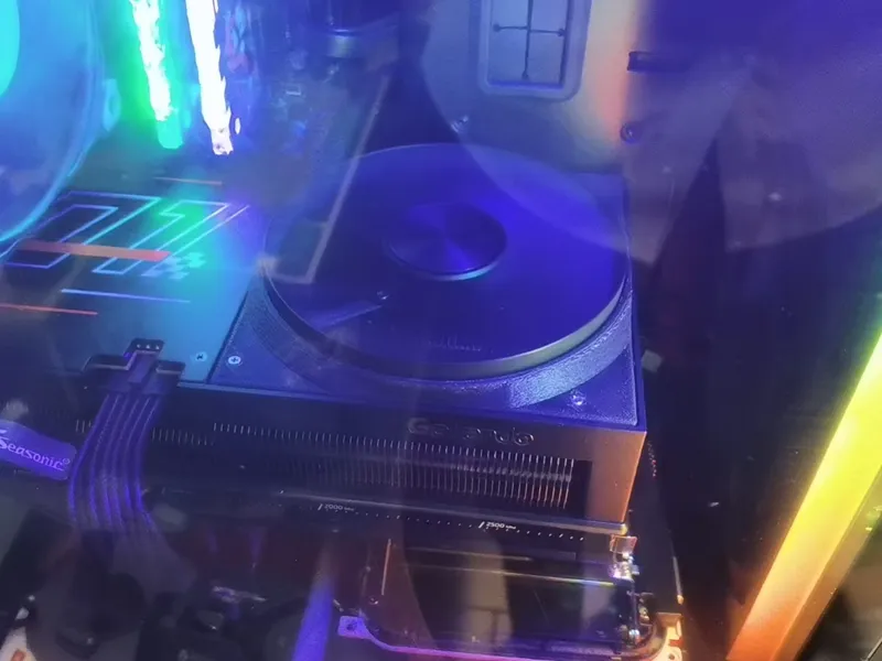 5090星舰风扇改造 5090 starship fan modification