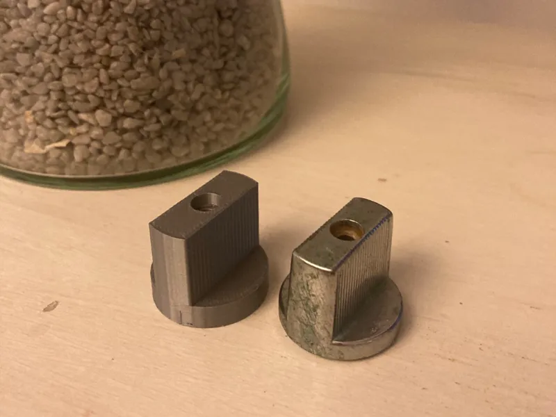 Pomo para llave de escuadra