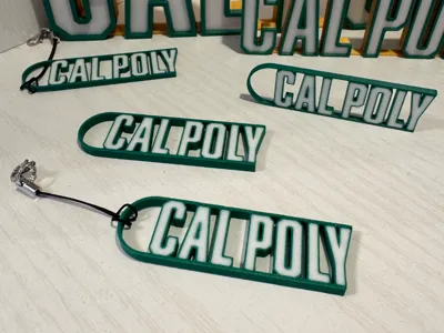 Cal Poly Keychain