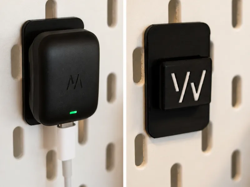 IKEA Skadis WHOOP 5.0 Battery Pack Holder