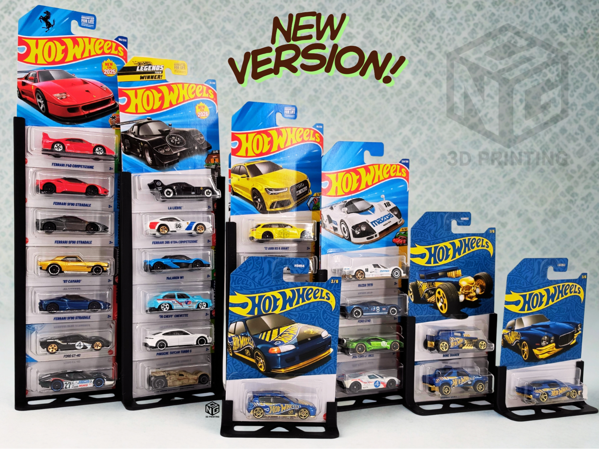 Diecast Stands for All Card Sizes!