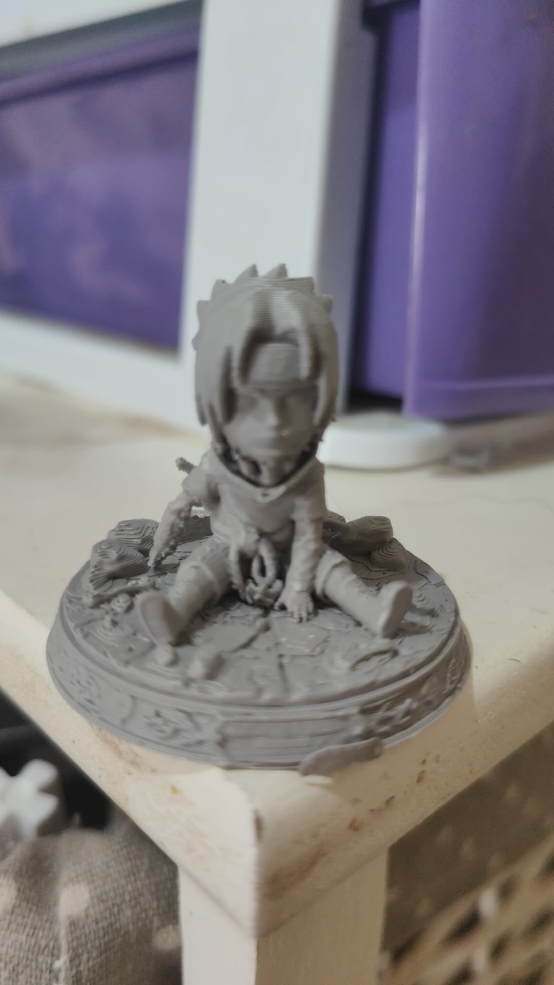 Miniatura 5 do modelo 3D SENTADITOS NARUTO