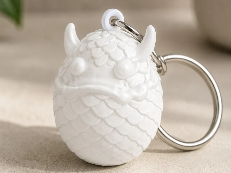 Dragon Egg Keychain