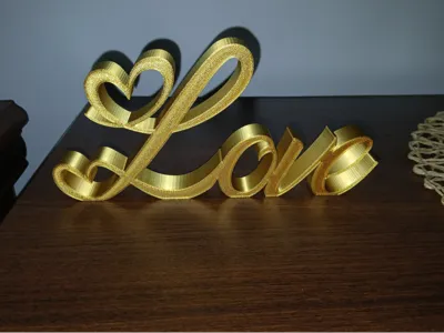 Love sign home decor
