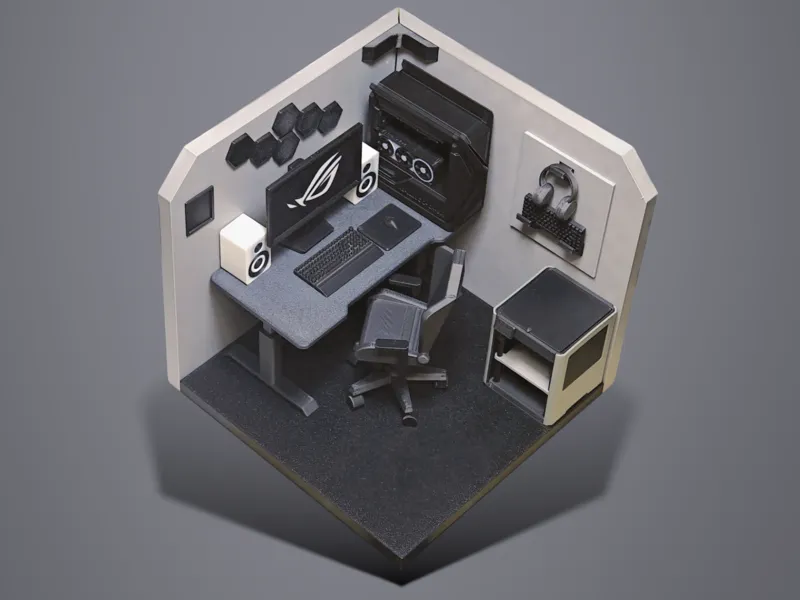 [Gaming Room]My Dream Setup Gamer space
