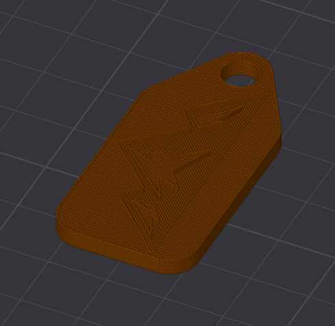 Miniatura 4 do modelo 3D Hiker Keychain