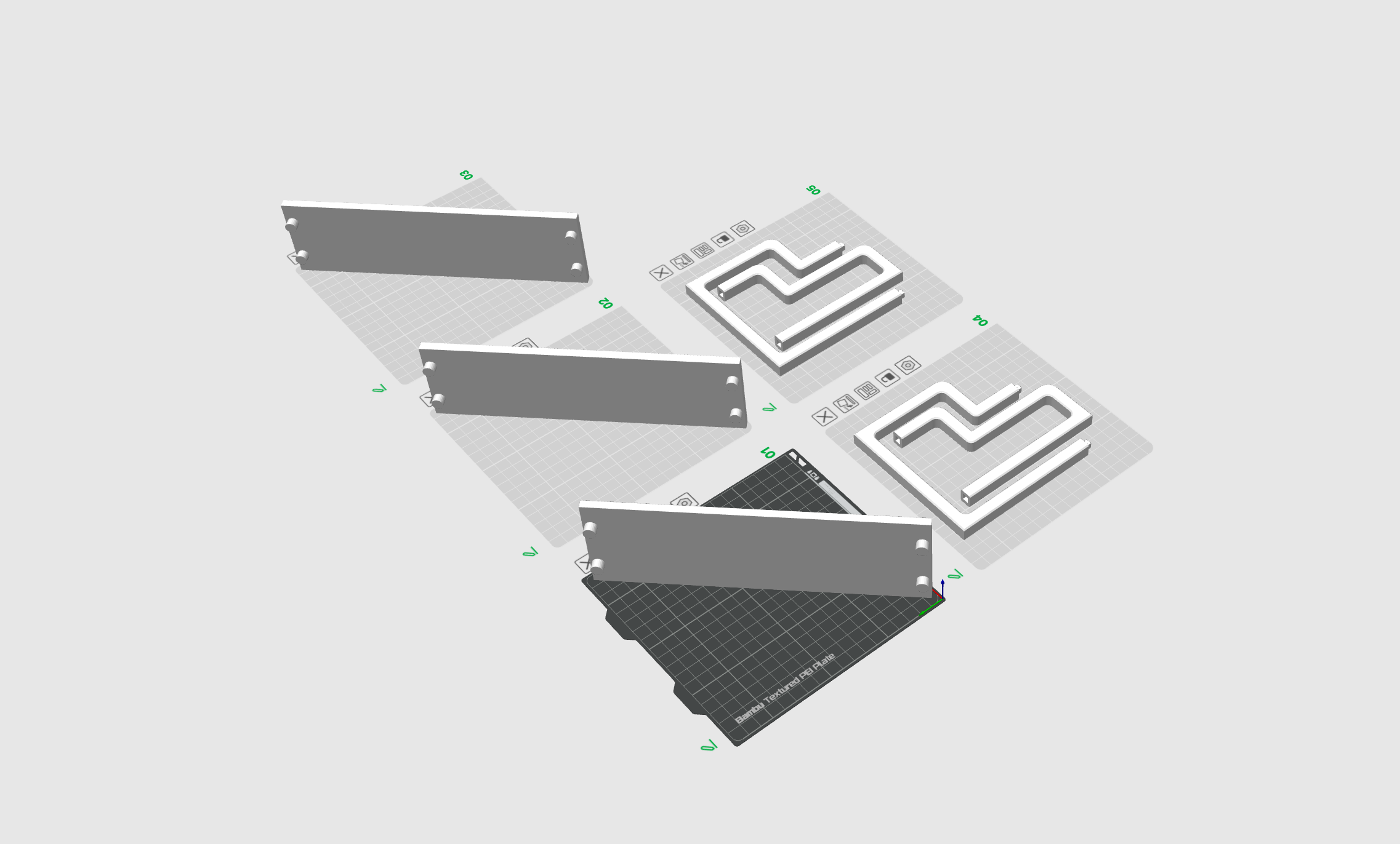 Miniatura 5 do modelo 3D Display Riser Shelf
