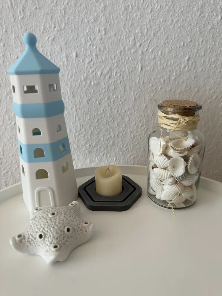Simple Lighthouse Tealight AMS by Kann_Nix_PrintDesign MakerWorld ...