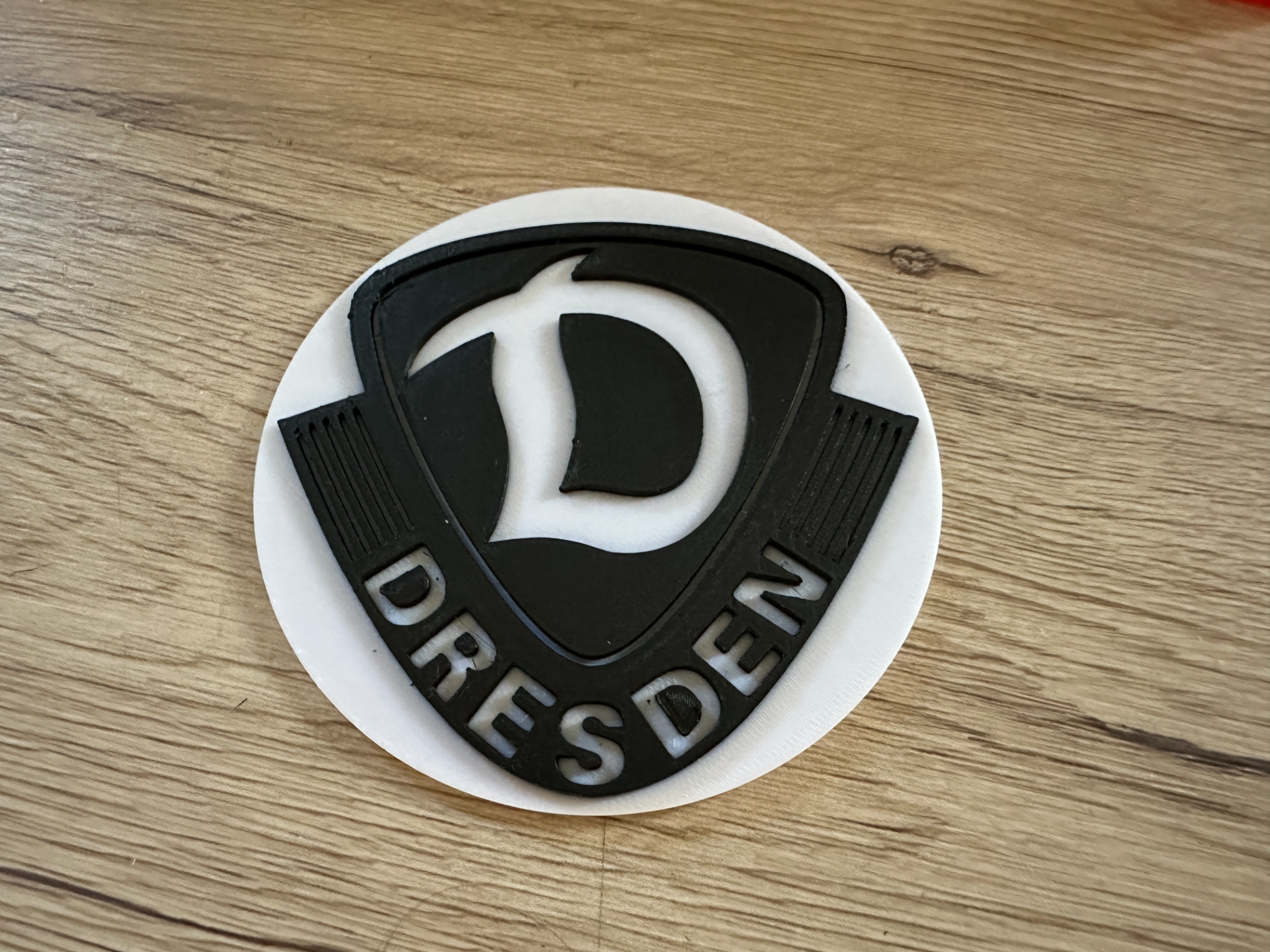 Dynamo Dresden Untersetzer Bierdeckel schwarz