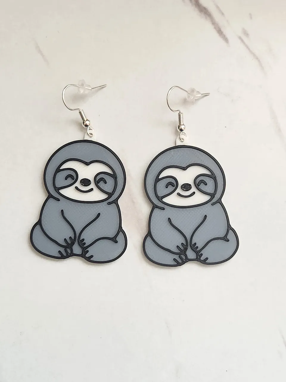 Sloth Earrings view 3