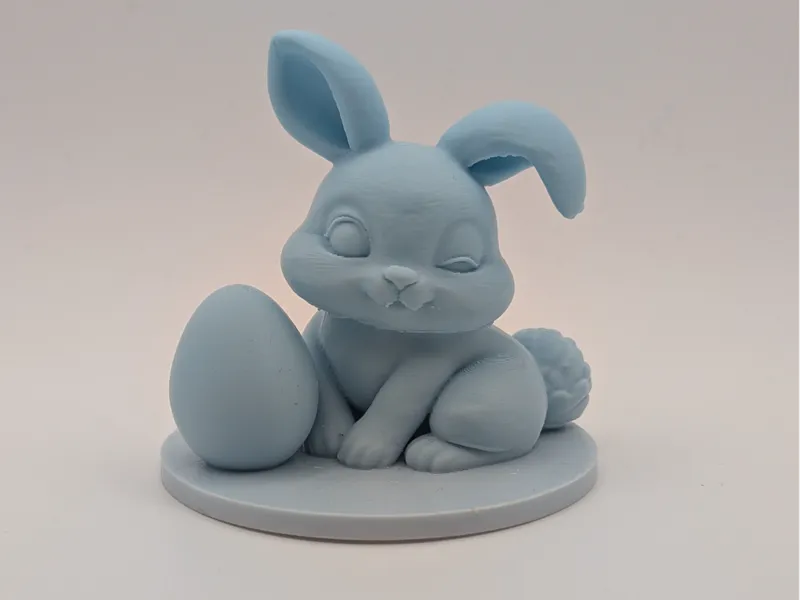 Cute Easter Bunny with Egg – Spring Decoration