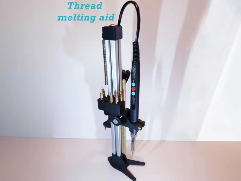 Thread melting aid