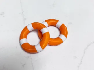救生圈模型Life buoy（外径3.5cm）无需AMS