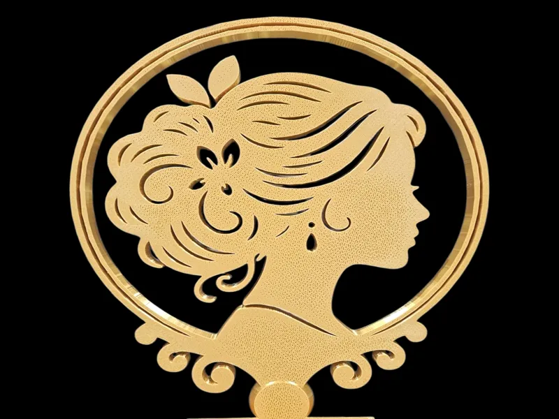 Golden Muse Card Holder