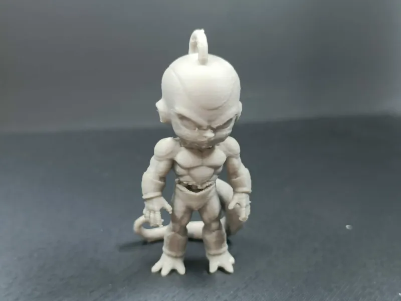 Articulated Frieza Keychain DBZ Fanart